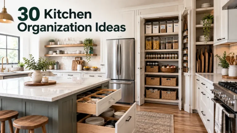 30 Kitchen Organization Ideas for a More Functional Space