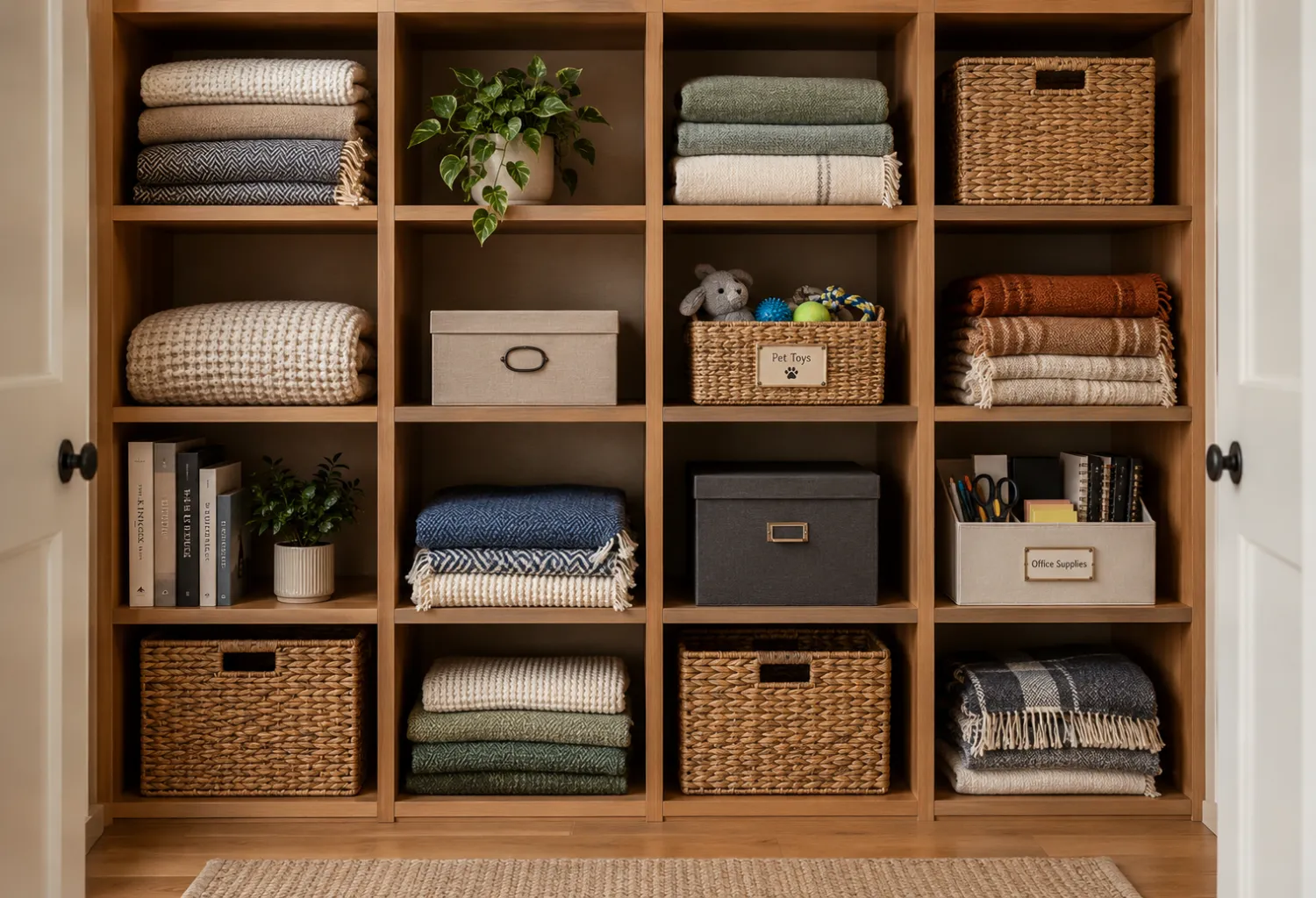 Floor-to-Ceiling Cubbies