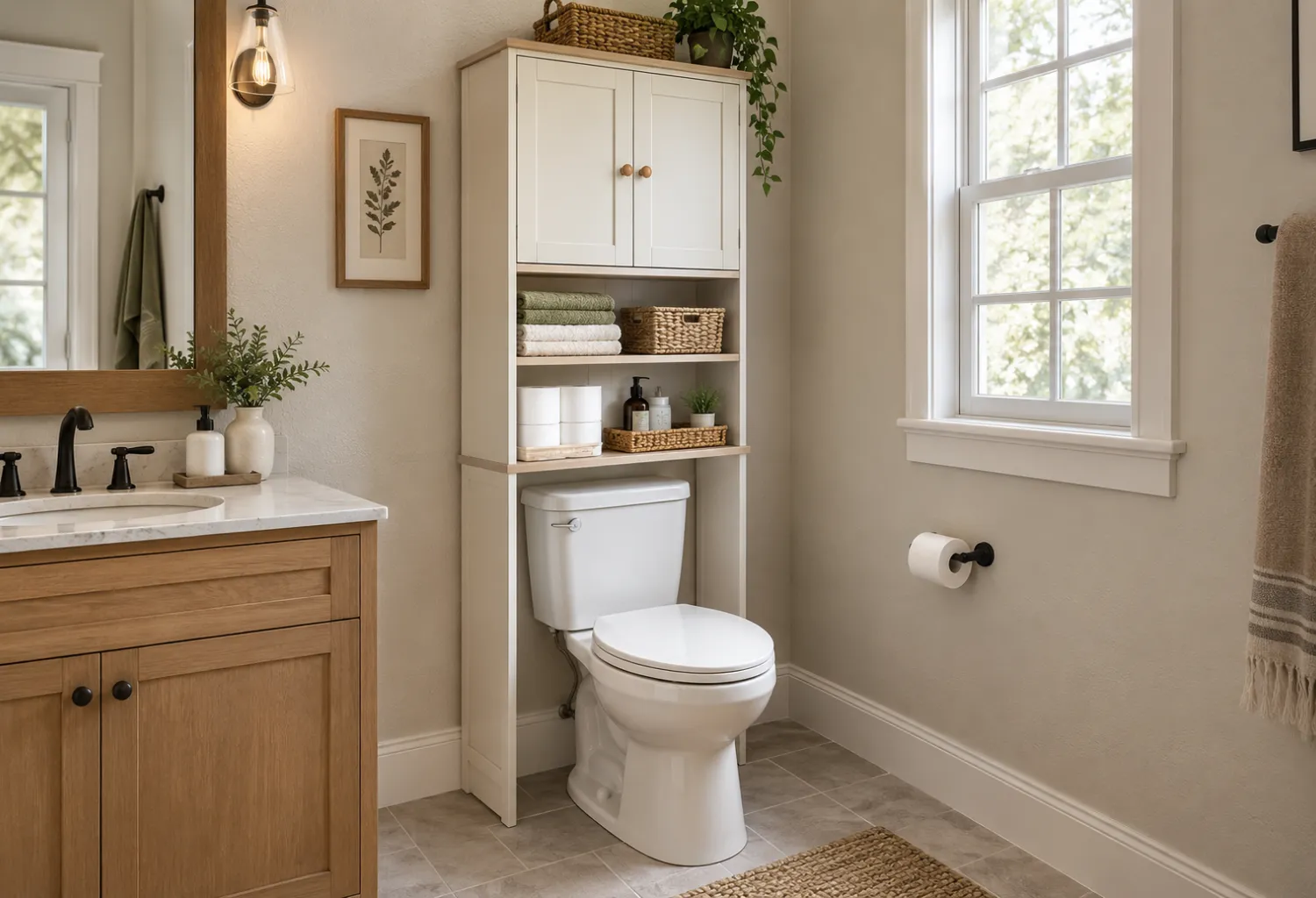 Over-the-Toilet Cabinet