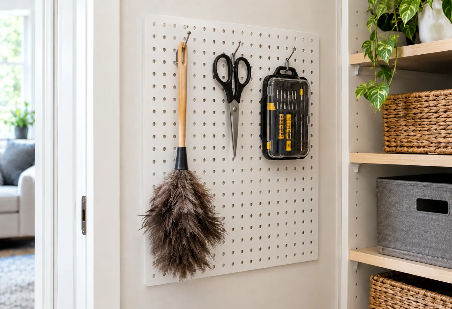 Pegboard Walls