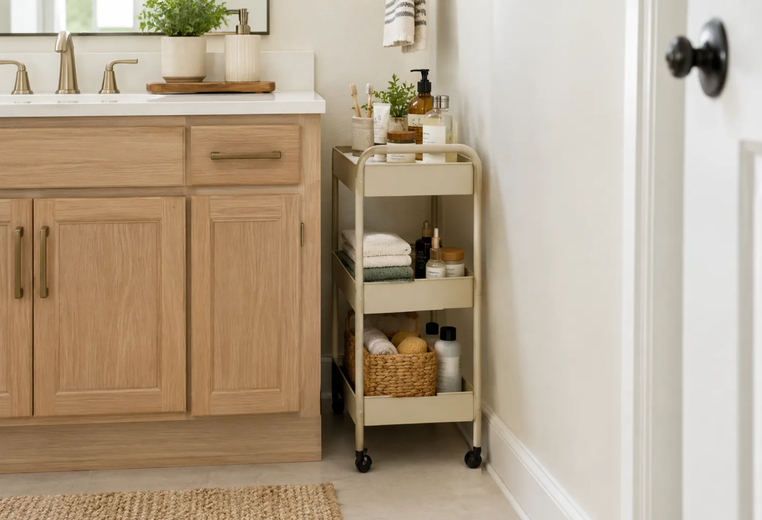 Slim Rolling Cart