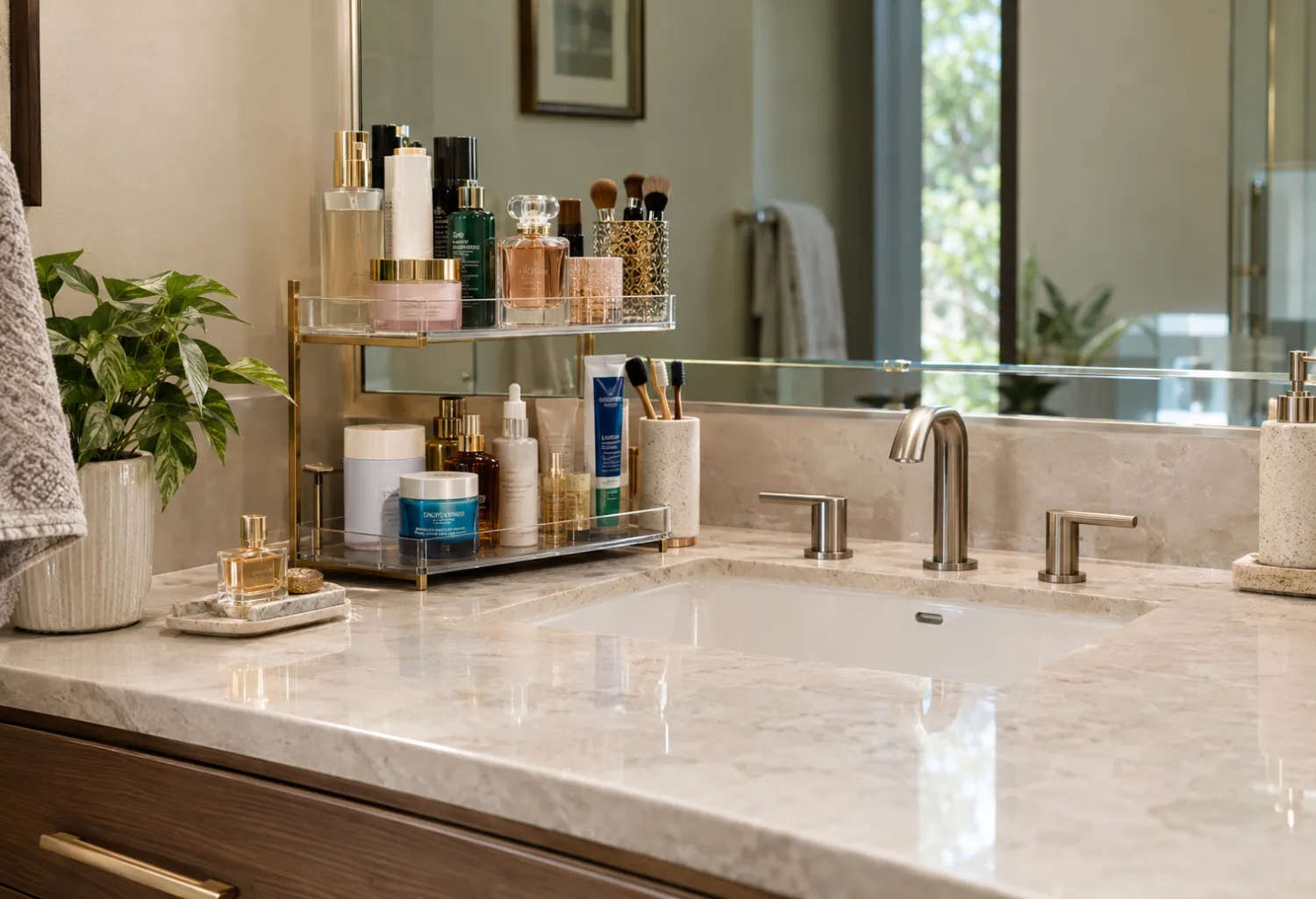 Tiered Countertop Organizer