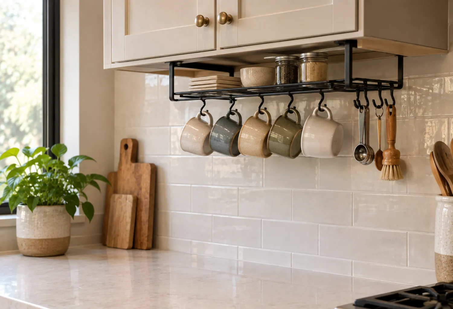 Under-Cabinet Storage Rack